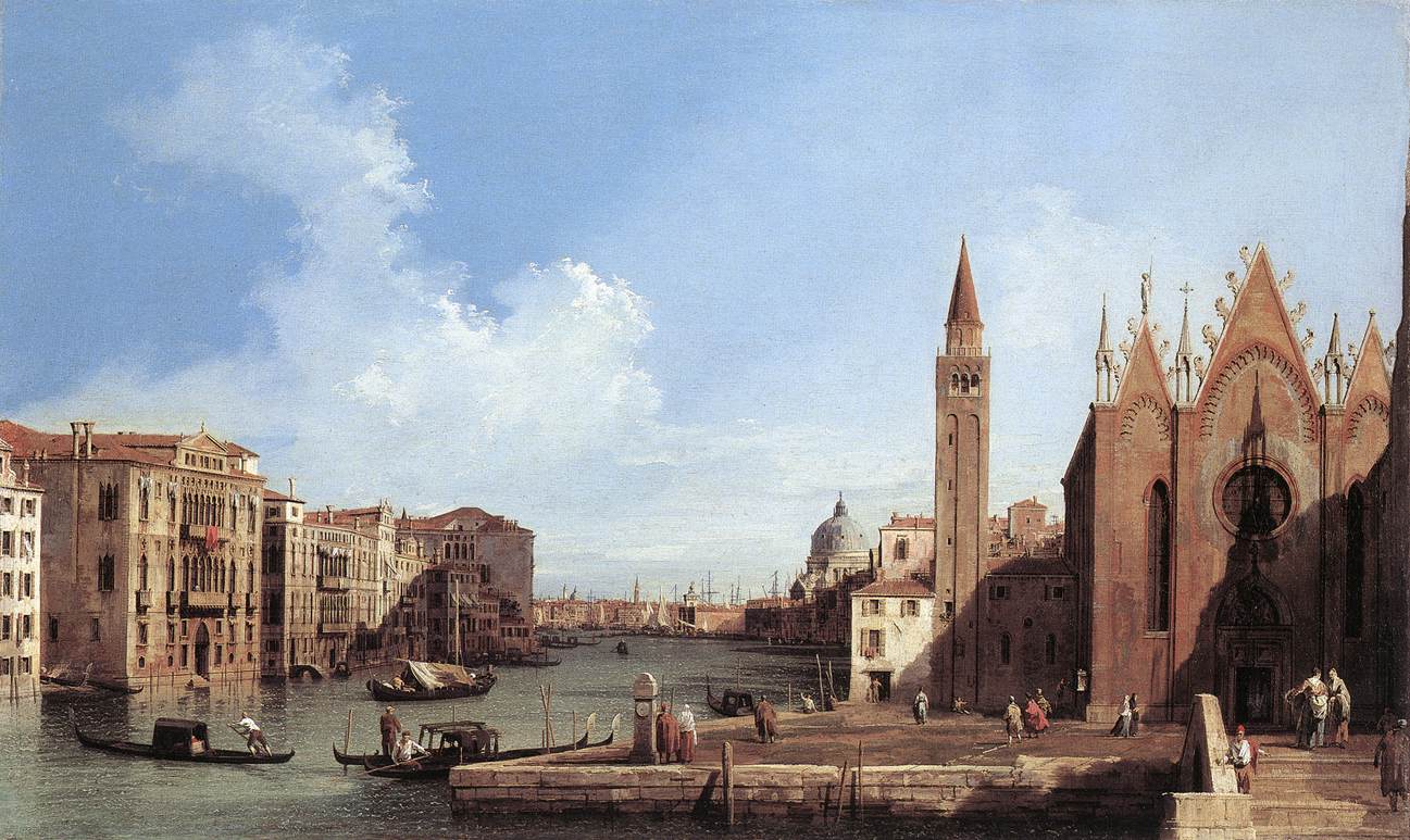 Canaletto Grand Canal: from Santa Maria della Carit to the Bacino di San Marco d