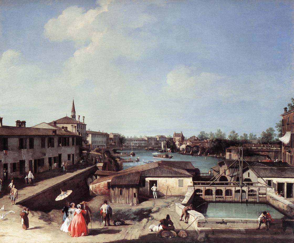 Canaletto Dolo on the Brenta df