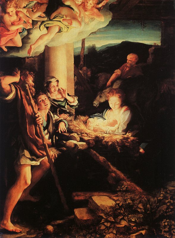 Correggio Adoration of the Shepherds