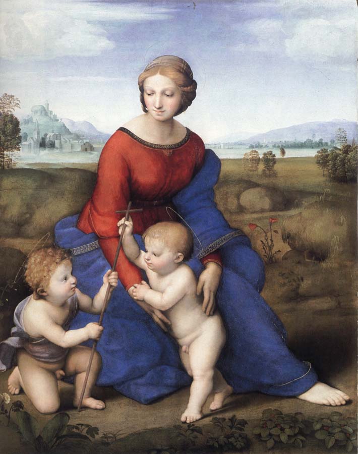 Raphael The Madonna in the Meadow