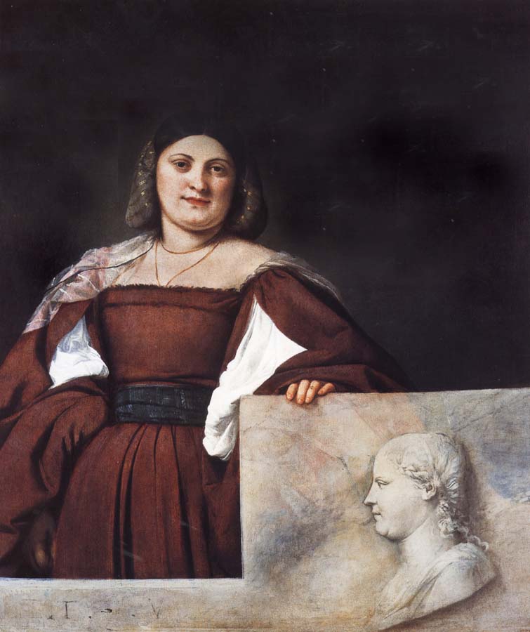 Titian Portrait of a lady