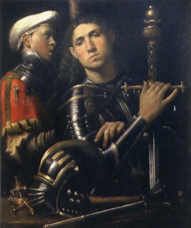 Giorgione Pope fleet department life Jacob wears Salol portrait