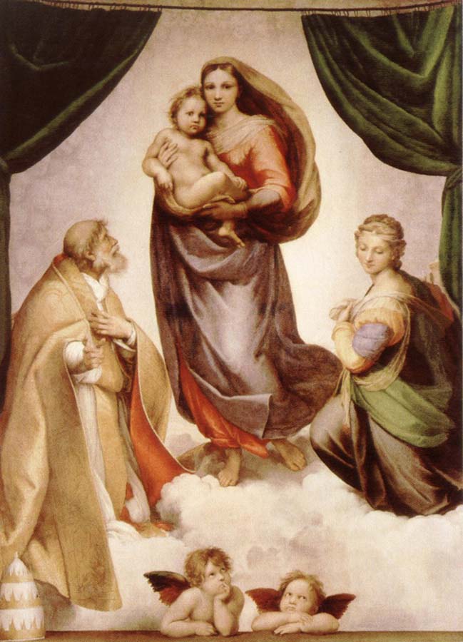 Raphael sistine madonna
