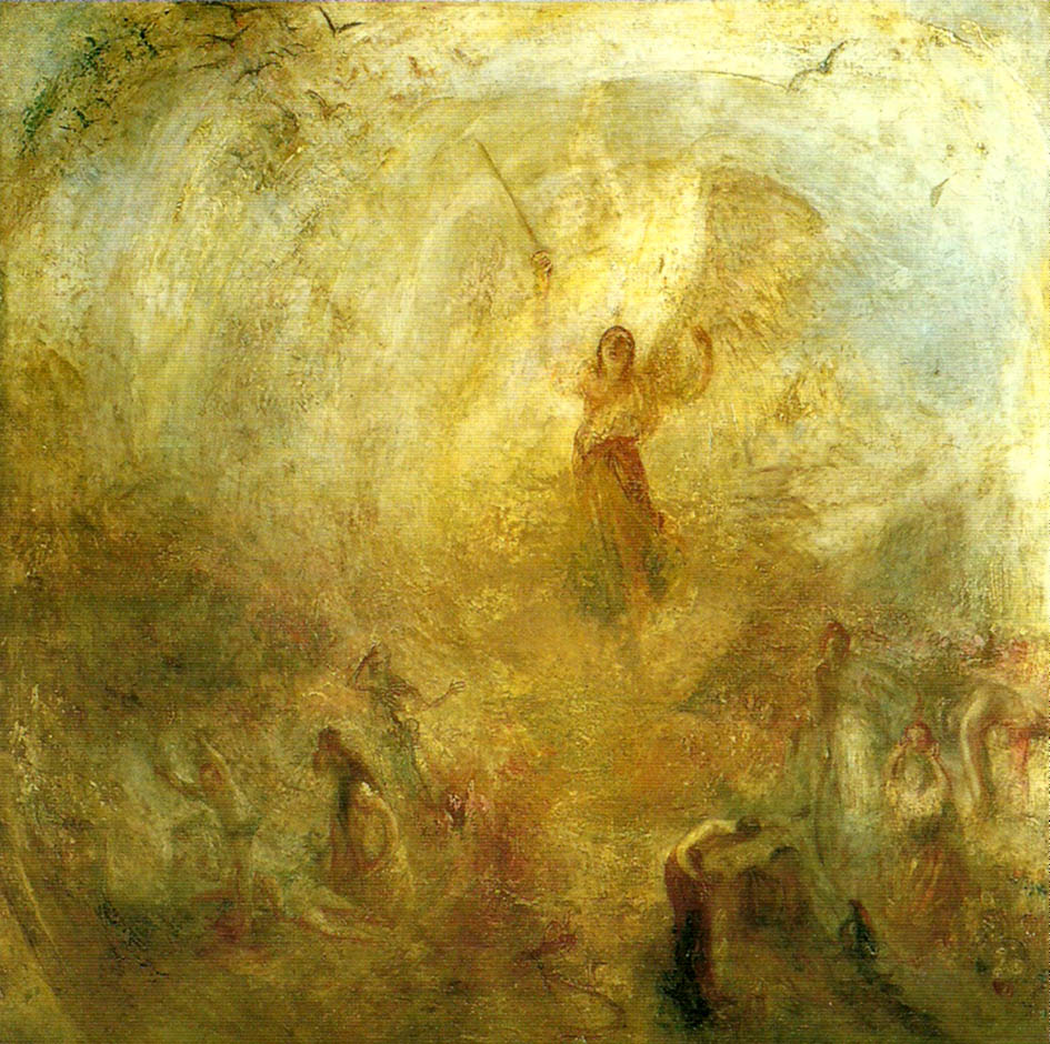 J.M.W.Turner the angel standing in the sun