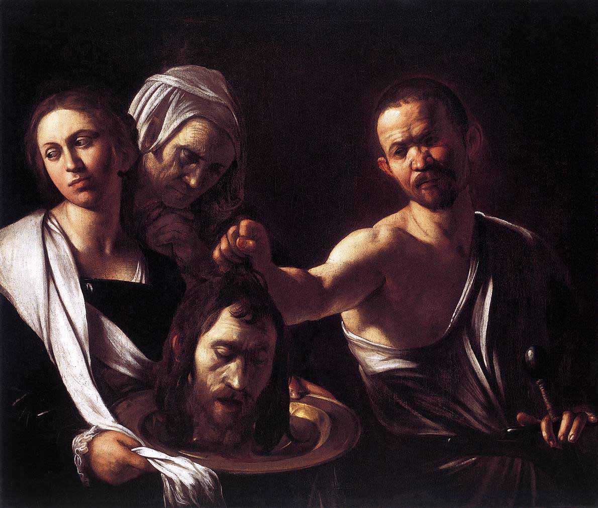 Caravaggio Salome with the Head of John the Baptist