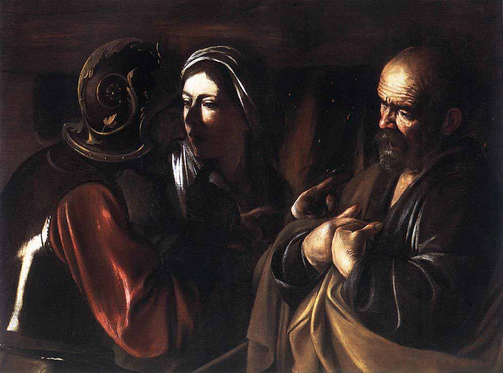 Caravaggio Denial of Saint Peter