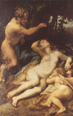 Correggio Zeus and Antiope (mk08)