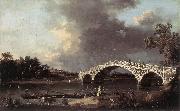 Canaletto Old Walton Bridge ff Sweden oil painting reproduction