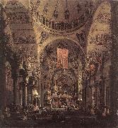 Canaletto San Marco: the Interior f Sweden oil painting reproduction