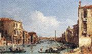 Canaletto The Grand Canal from Campo S. Vio towards the Bacino fdg Norge oil painting reproduction