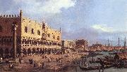 Canaletto Riva degli Schiavoni: Looking East df Sweden oil painting reproduction