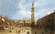 Canaletto Piazza San Marco f Sweden oil painting reproduction