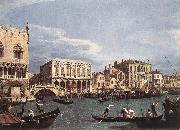 Canaletto The Molo and the Riva degli Schiavoni from the Bacino di San Marco Sweden oil painting reproduction