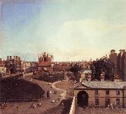 Canaletto London: Whitehall and the Privy Garden from Richmond House f Sweden oil painting reproduction