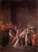 Caravaggio, The Raising of Lazarus fg