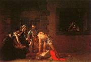 Caravaggio The Beheading of the Baptist Norge oil painting reproduction