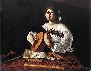 Caravaggio The Lute Player f