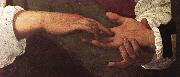 Caravaggio The Fortune Teller (detail) drgdf oil painting artist