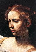 Caravaggio Judith Beheading Holofernes (detail) gf Sweden oil painting reproduction