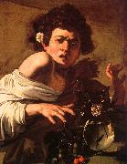 Caravaggio Youth Bitten by a Green Lizard