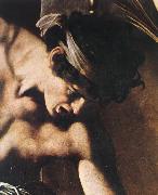 Caravaggio, The Martyrdom of St Matthew (detail) f