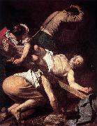 Caravaggio, The Crucifixion of Saint Peter  fd