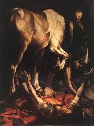 Caravaggio, The Conversion on the Way to Damascus fgg