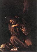Caravaggio, St Francis g