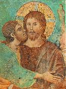 Cimabue, The Capture of Christ (detail) fdg
