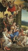 Correggio Allegory of Virtue Sweden oil painting reproduction