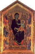 Duccio The Rucellai Madonna Sweden oil painting reproduction