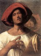 Giorgione, The Impassioned Singer dg