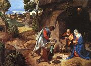 Giorgione The Adoration of the Shepherds Sweden oil painting reproduction