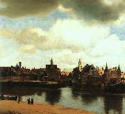 JanVermeer View of Delft Sweden oil painting reproduction