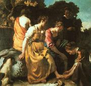 JanVermeer Diana and her Companions