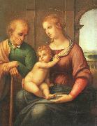 Raphael The Holy Family with Beardless St.Joseph Germany oil painting reproduction
