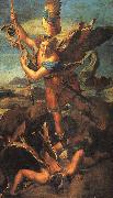 Raphael Saint Michael Trampling the Dragon Germany oil painting reproduction
