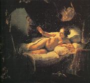 Rembrandt Danae Norge oil painting reproduction
