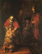 Rembrandt The Return of the Prodigal Son France oil painting reproduction