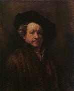 Rembrandt Self Portrait Spain oil painting reproduction