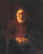 Rembrandt Portrait of an Old Jewish Man Norge oil painting reproduction