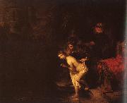 Rembrandt Susanna and the Elders Norge oil painting reproduction