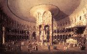 Canaletto London: Ranelagh, Interior of the Rotunda vf Sweden oil painting reproduction