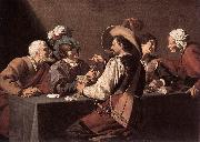 ROMBOUTS, Theodor The Card Players dh