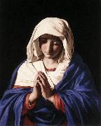 SASSOFERRATO The Virgin in Prayer a Sweden oil painting reproduction