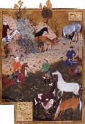 Bihzad King Darius and the Herdsman