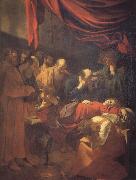 Caravaggio, the death of the virgin