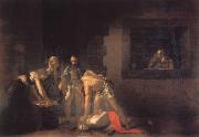 Caravaggio, The Beheanding of tst john the baptist