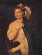 Titian, Portrait of a Young Woman