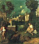 Giorgione, The storm